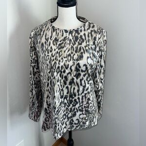 Sequined leopard top ✨ 🐆